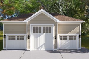 Farmhouse Exterior - Front Elevation Plan #1060-249