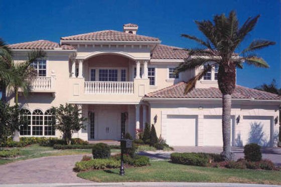 Photo for Mediterranean House Plan #420-165 - 5 bed, 5 bath
