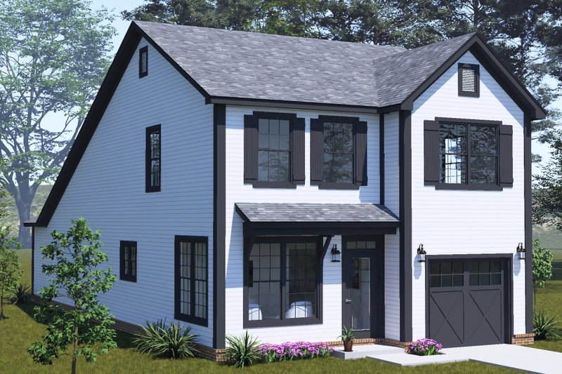 Dream House Plan - Exterior - Other Elevation 2 for Cottage House Plan #513-2451 - 4 bed, 2.5 bath
