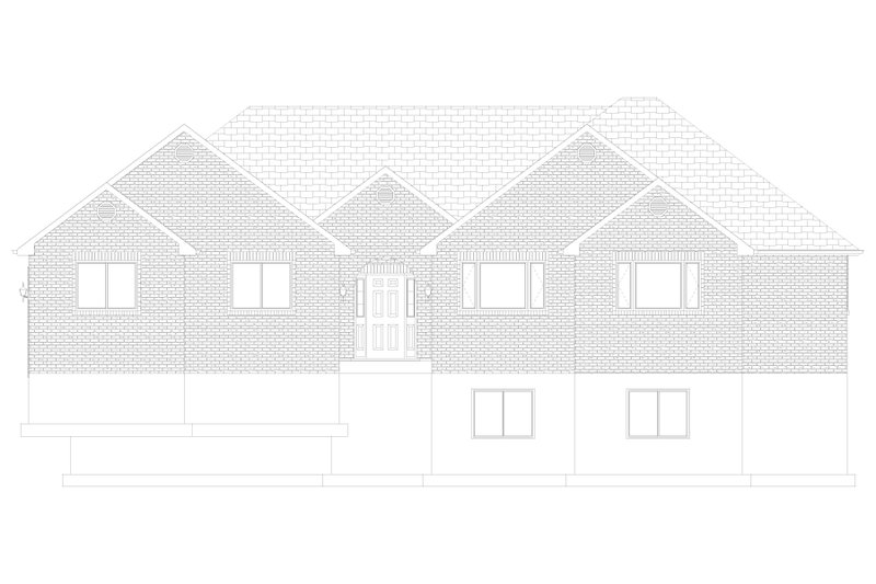 Dream House Plan - Exterior - Front Elevation 4 for Traditional House Plan #1060-272 - 3 bed, 2.5 bath