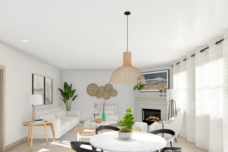 House Plan Design - Interior - Family Room 2 for Traditional House Plan #1060-153 - 5 bed, 4 bath