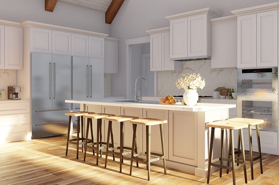 Interior - Kitchen 4 for Craftsman House Plan #923-324 - 3 bed, 3.5 bath