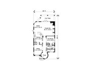 Mediterranean Style House Plan - 4 Beds 3 Baths 3231 Sq/Ft Plan #135-179 