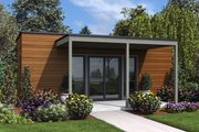 Contemporary Style House Plan - 1 Beds 1 Baths 312 Sq/Ft Plan #48-953 