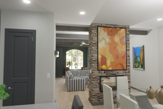 Interior - Dining Room for Bungalow House Plan #1126-6 - 3 bed, 2.5 bath