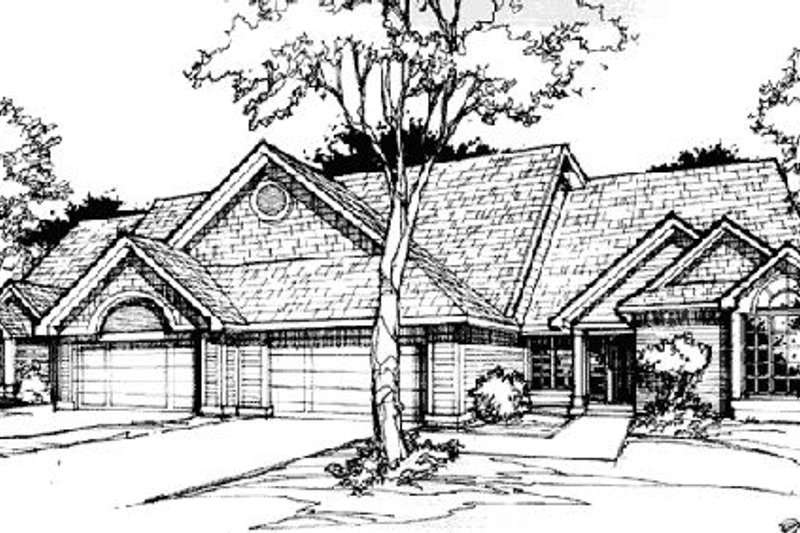 Traditional Style House Plan - 3 Beds 2.5 Baths 4600 Sq/Ft Plan #320-357