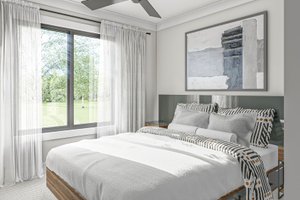 Interior - Bedroom 1 for Farmhouse House Plan #455-306 - 3 bed, 2.5 bath