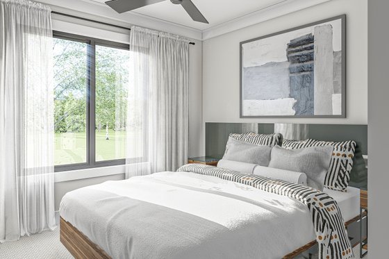 Interior - Bedroom 1 for Farmhouse House Plan #455-306 - 3 bed, 2.5 bath