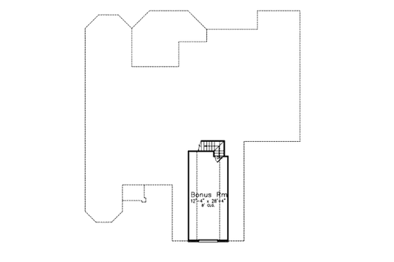 Floor Plan - Other Floor for European House Plan #52-220 - 4 bed, 3.5 bath