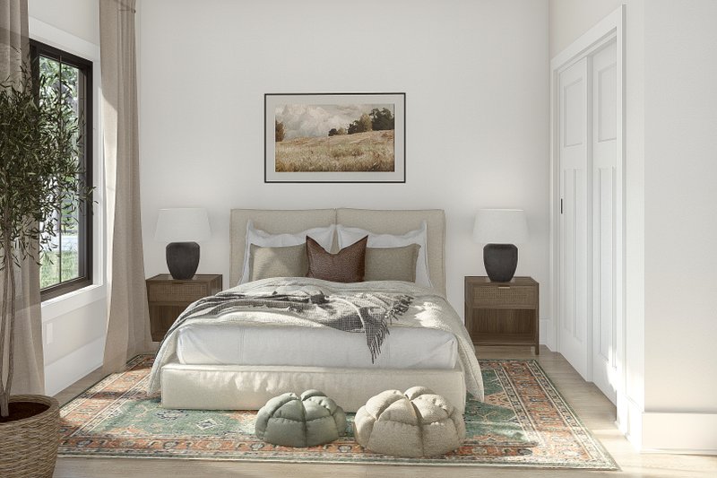 Dream House Plan - Interior - Bedroom for Modern House Plan #455-521 - 1 bed, 1 bath