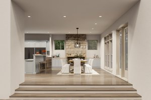 Interior - Dining Room for Farmhouse House Plan #923-377 - 4 bed, 3.5 bath