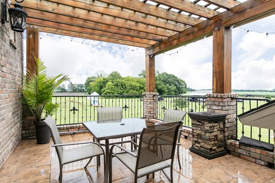 Exterior - Outdoor Living 1 for Mediterranean House Plan #930-276 - 4 bed, 4.5 bath