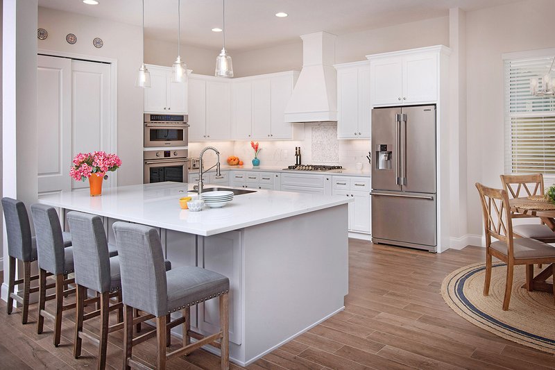 Architectural House Design - Interior - Kitchen for Contemporary House Plan #938-92 - 4 bed, 4 bath