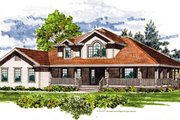 Traditional Style House Plan - 4 Beds 2.5 Baths 2603 Sq/Ft Plan #47-470 