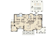 European Style House Plan - 4 Beds 3 Baths 3731 Sq/Ft Plan #36-242 