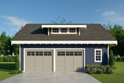 Craftsman Style House Plan - 0 Beds 0 Baths 538 Sq/Ft Plan #124-800 