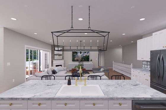 Interior - Kitchen for Craftsman House Plan #1060-265 - 3 bed, 2.5 bath