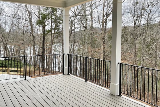 Exterior - Covered Porch 2 for Modern House Plan #437-127 - 4 bed, 3 bath