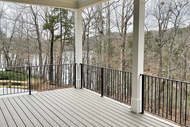 Home Plan - Exterior - Covered Porch 2 for Modern House Plan #437-127 - 4 bed, 3 bath