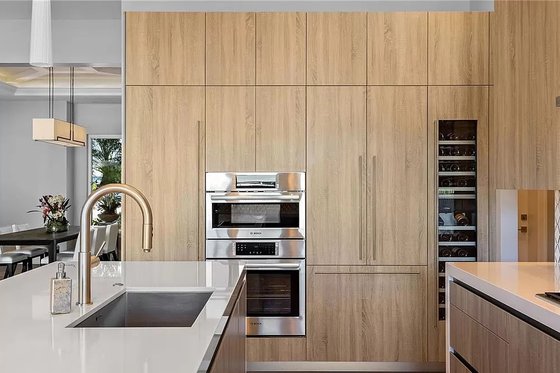 Interior - Kitchen 2 for Contemporary House Plan #548-57 - 5 bed, 5 bath