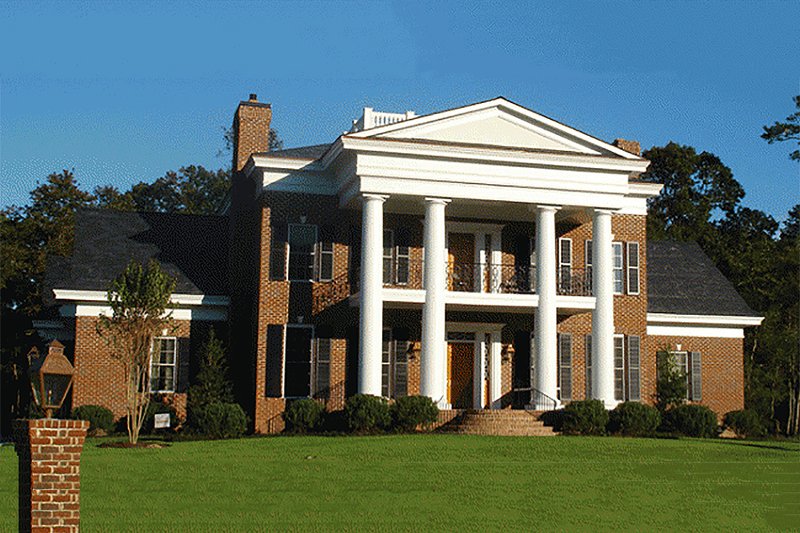 Home Plan - Southern Exterior - Front Elevation Plan #137-120