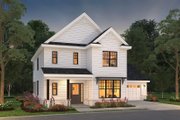 Farmhouse Style House Plan - 3 Beds 2.5 Baths 2132 Sq/Ft Plan #497-43 