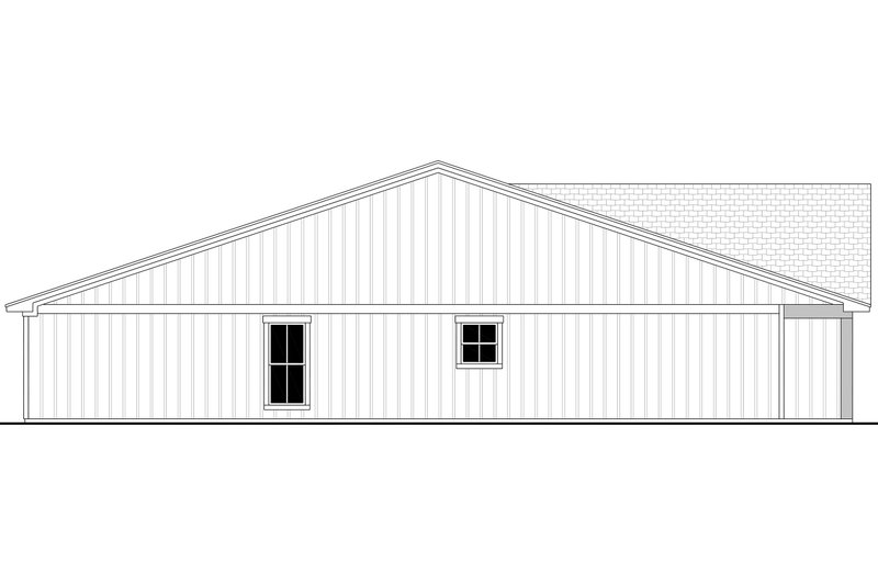 House Blueprint - Exterior - Other Elevation 1 for Farmhouse House Plan #430-435 - 8 bed, 6 bath