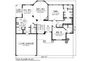 Craftsman Style House Plan - 2 Beds 2.5 Baths 1875 Sq/Ft Plan #70-1269 
