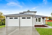 Contemporary Style House Plan - 3 Beds 2.5 Baths 2056 Sq/Ft Plan #1070-73 