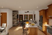 Craftsman Style House Plan - 3 Beds 2 Baths 1559 Sq/Ft Plan #17-3370 