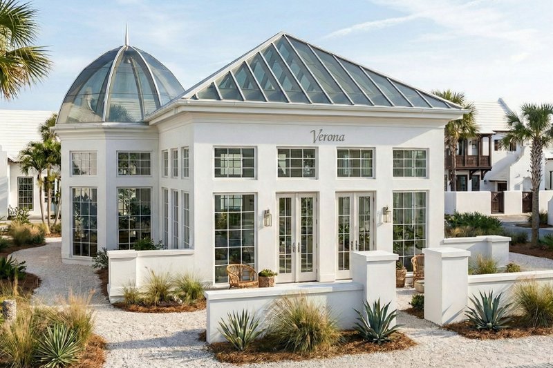 Architectural House Design - Exterior - Front Elevation 2 for Beach House Plan #455-759, 0 bath