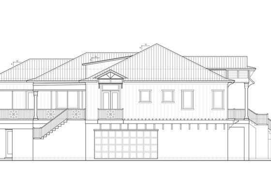 Exterior - Other Elevation for Cottage House Plan #938-158 - 3 bed, 3.5 bath