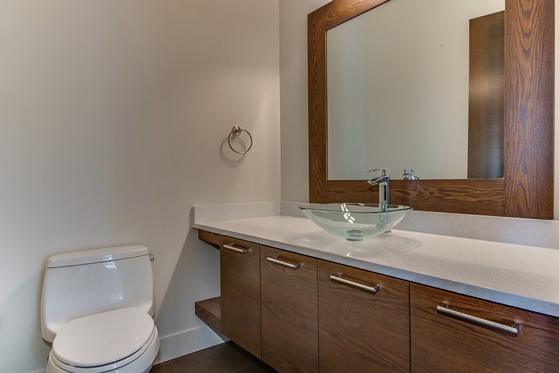 Architectural House Design - Powder Room