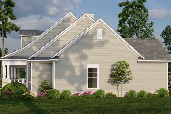 Exterior - Other Elevation for Country House Plan #17-3444 - 4 bed, 3 bath