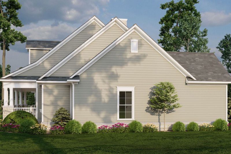 Dream House Plan - Exterior - Other Elevation for Country House Plan #17-3444 - 4 bed, 3 bath