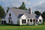 Country Style House Plan - 3 Beds 2 Baths 2148 Sq/Ft Plan #923-35 Exterior 