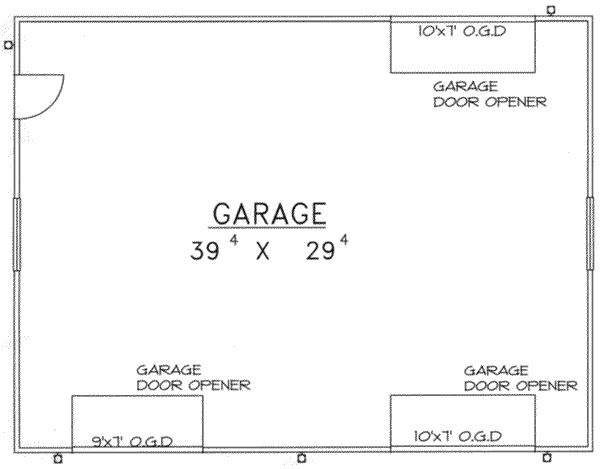 House Plan Design - Traditional Floor Plan - Main Floor Plan #117-368