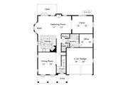 European Style House Plan - 2 Beds 2.5 Baths 2551 Sq/Ft Plan #417-284 