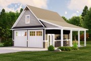 Country Style House Plan - 0 Beds 0.5 Baths 721 Sq/Ft Plan #1064-240 