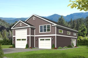 Traditional Exterior - Front Elevation Plan #932-430