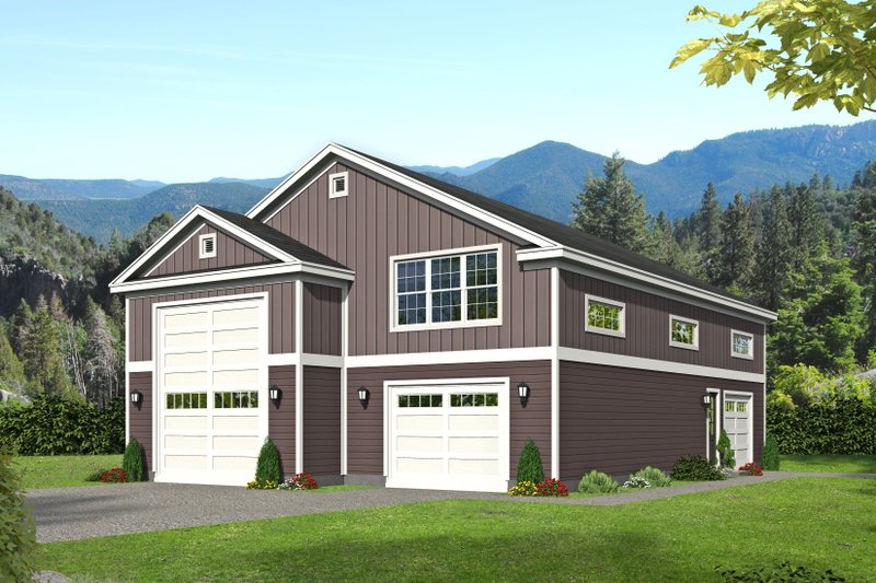 Traditional Style House Plan - 0 Beds 1 Baths 803 Sq/Ft Plan #932-430