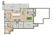 Craftsman Style House Plan - 4 Beds 5.5 Baths 5757 Sq/Ft Plan #1057-27 