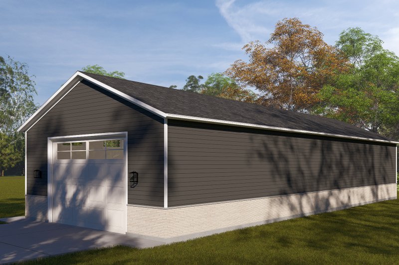 House Design - Exterior - Front Elevation 3 for Traditional House Plan #1060-282, 0 bath