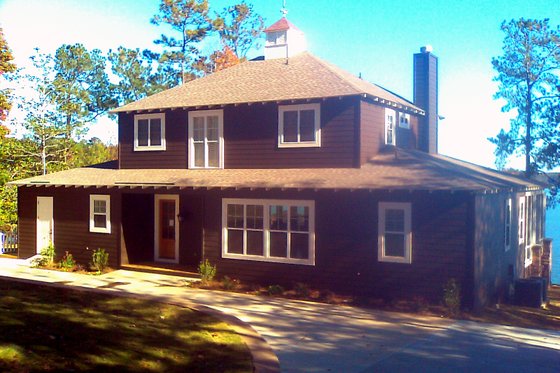 Exterior - Front Elevation for Cabin House Plan #63-303 - 5 bed, 3.5 bath