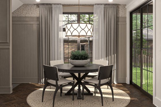 Interior - Dining Room for Modern House Plan #455-430 - 3 bed, 2.5 bath