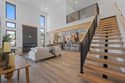 Contemporary Style House Plan - 3 Beds 2.5 Baths 1864 Sq/Ft Plan #1070-239 