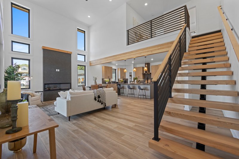 Home Plan - Interior - Family Room 2 for Contemporary House Plan #1070-239 - 3 bed, 2.5 bath