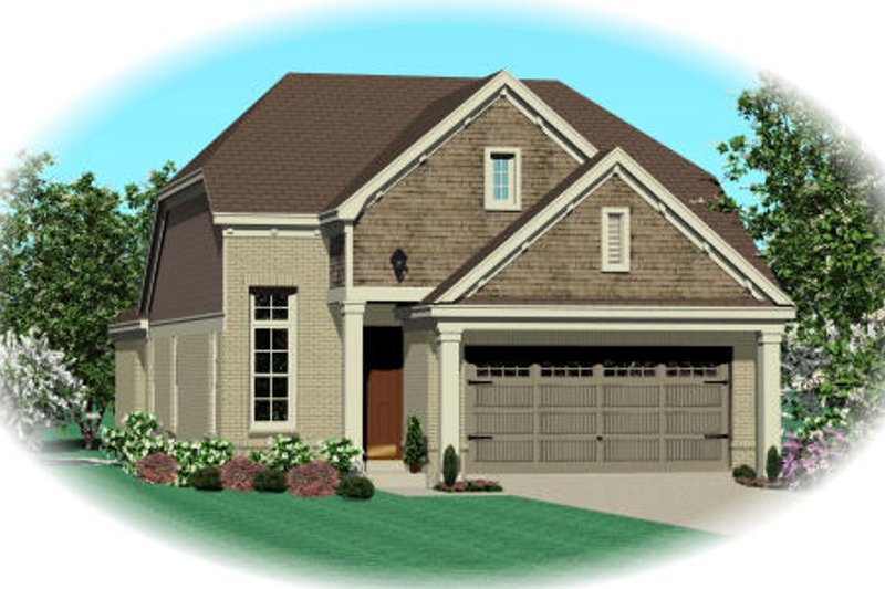 Traditional Style House Plan - 3 Beds 2.5 Baths 2279 Sq/Ft Plan #81-13666