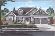 Traditional Style House Plan - 3 Beds 2.5 Baths 1814 Sq/Ft Plan #46-894 