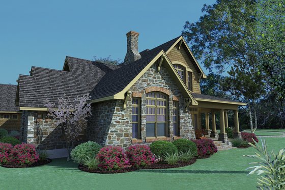 Exterior - Other Elevation for Craftsman House Plan #120-167 - 3 bed, 2.5 bath